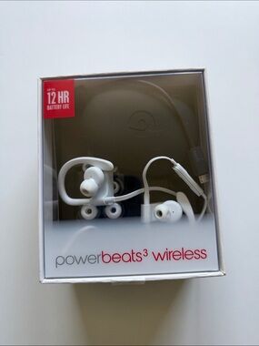 Powerbeats³ Wireless On-Ear Earbuds - White
